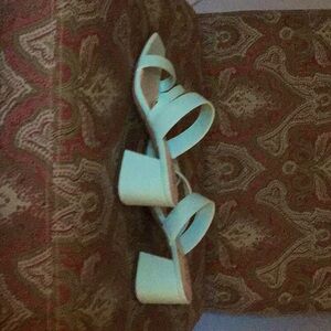 Pretty Light Green Sandals wore with the Tommy dress listed.